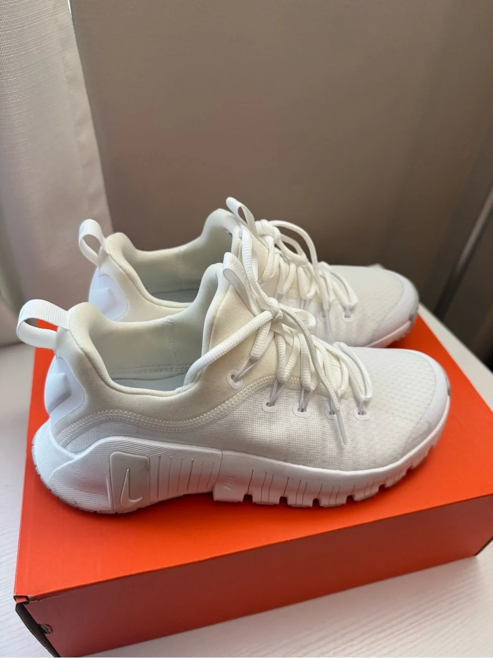 Nike White Lightweight Runner Sneakers